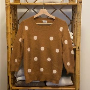 Wallace by Madewell dot sweater size  S